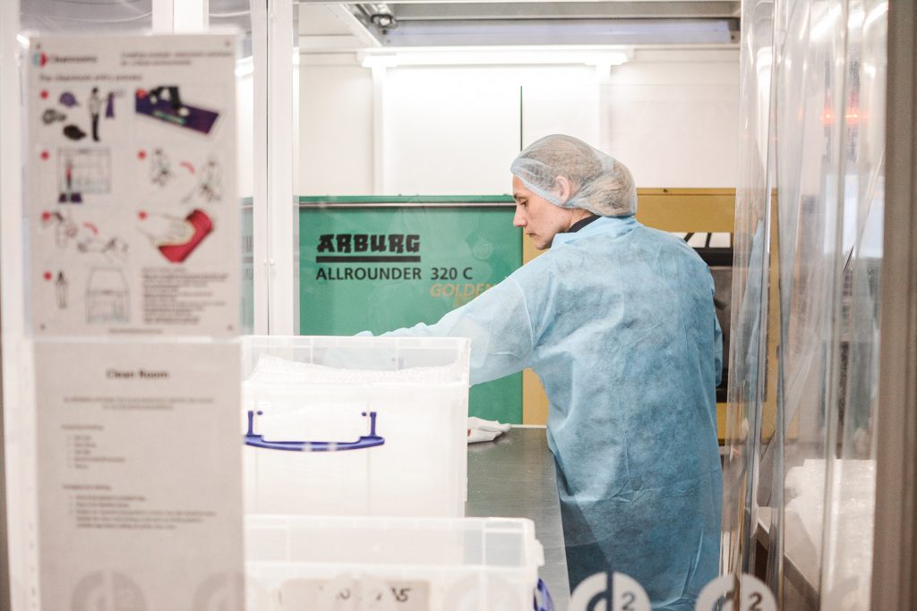 Our Cleanroom - Dudley Associates Invests In Its Dedication To Providing Quality Products.